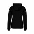 Moletom Kappa Daccia Mulher Black/Fuchsia