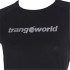Camiseta de Montanha Trangoworld Azagra Th Mulher Preto