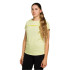 Camiseta de Montanha Trangoworld Azagra Th Mulher Amarelo Claro