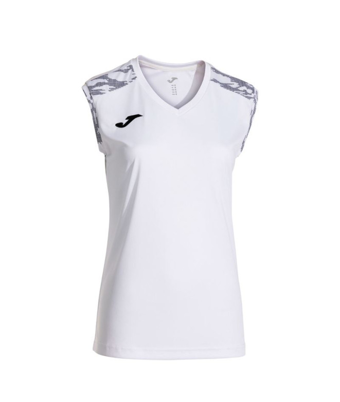 Camiseta Joma Championship VIII Branco Menina