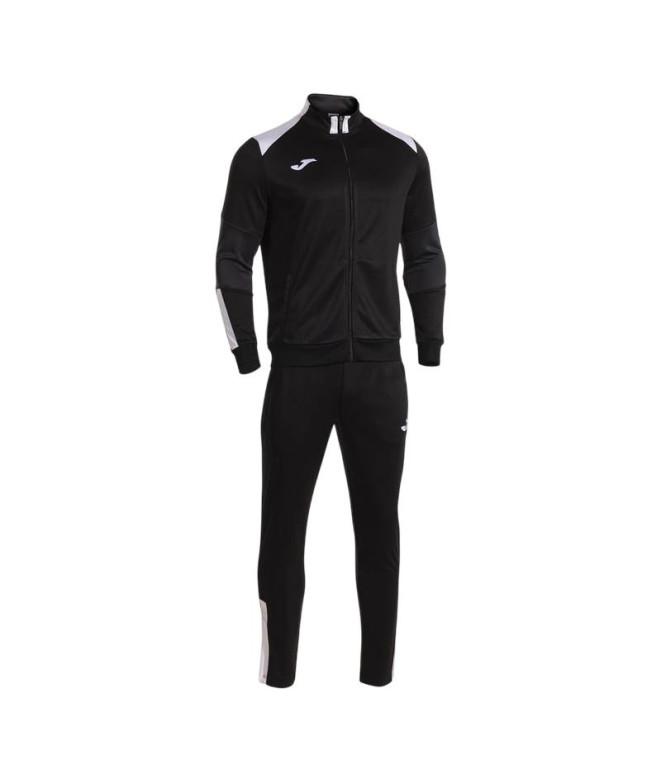 Fato de treino Joma Danubio Homem Preto/Branco