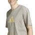 Camiseta adidas Future Icons 3Bar Homem Bege