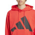 Moletom adidas Big Logo French Terry Hd Homem Vermelho/Preto