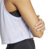 Camiseta de Fitness adidas We Tank Mulher Azul