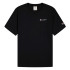 Camiseta Champion T-Shirt de Gola Redonda Homem Preto