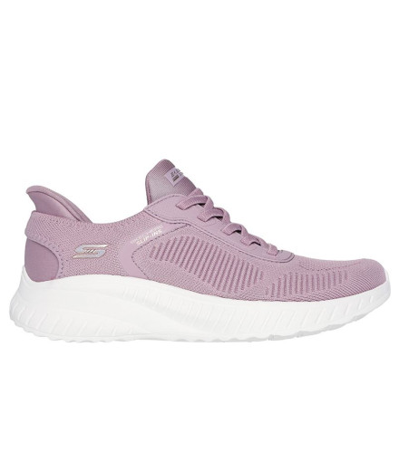 Sapatilhas Skechers Slip-Ins Bobs Squad Mulher Rosa