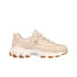 Sapatilhas Skechers D'Lites-Good Neutral Mulher Couro Natural/Duraleather