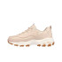 Sapatilhas Skechers D'Lites-Good Neutral Mulher Couro Natural/Duraleather
