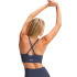 Sutiã esportivo de Fitness Under Armour Vanish Seamless Low Mulher Cinza