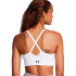 Sutiã esportivo de Fitness Under Armour Vanish Seamless Low Mulher Branco