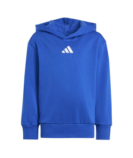 Moletom adidas Lk Sl Fl Hd Infantil Azul/Branco