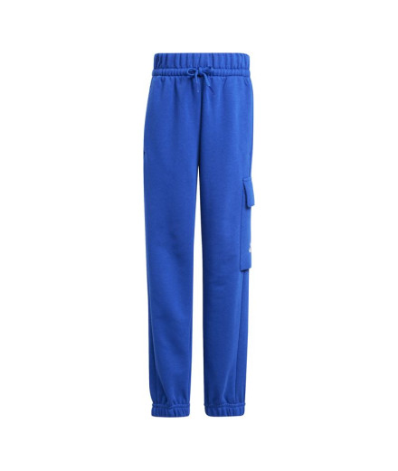 Calça adidas Lk Sl French Terry Infantil Azul/Branco