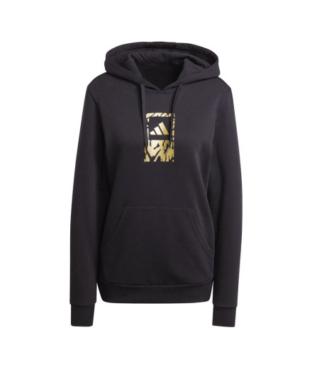Moletom adidas Met  Mulher Preto