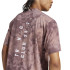 Camiseta de Fitness adidas Power Aop Homem Rosa/Preto