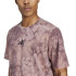 Camiseta de Fitness adidas Power Aop Homem Rosa/Preto