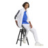 Camiseta adidas 3 Bandas Sj Homem Azul/Preto