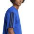 Camiseta adidas 3 Bandas Sj Homem Azul/Preto
