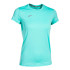 Camiseta Joma Manga Curta Explorer Turquesa Menina