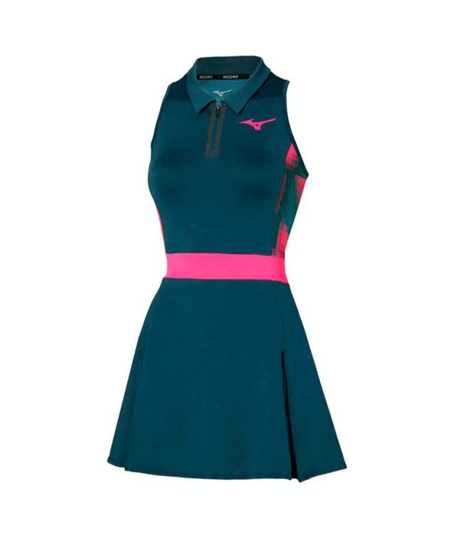 Vestido de Tênis Mizuno Frontier Mulher Azul...
