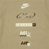 Camiseta Nike Nike Brandmark Stack Menino Bege