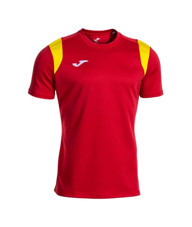 Camiseta Joma StimuluVermelho-Amarelo Homem
