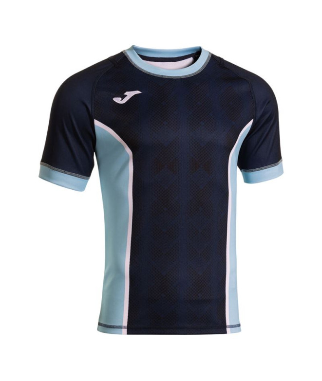 Camiseta Joma Myskin Iii Dark Navy Celeste Homem