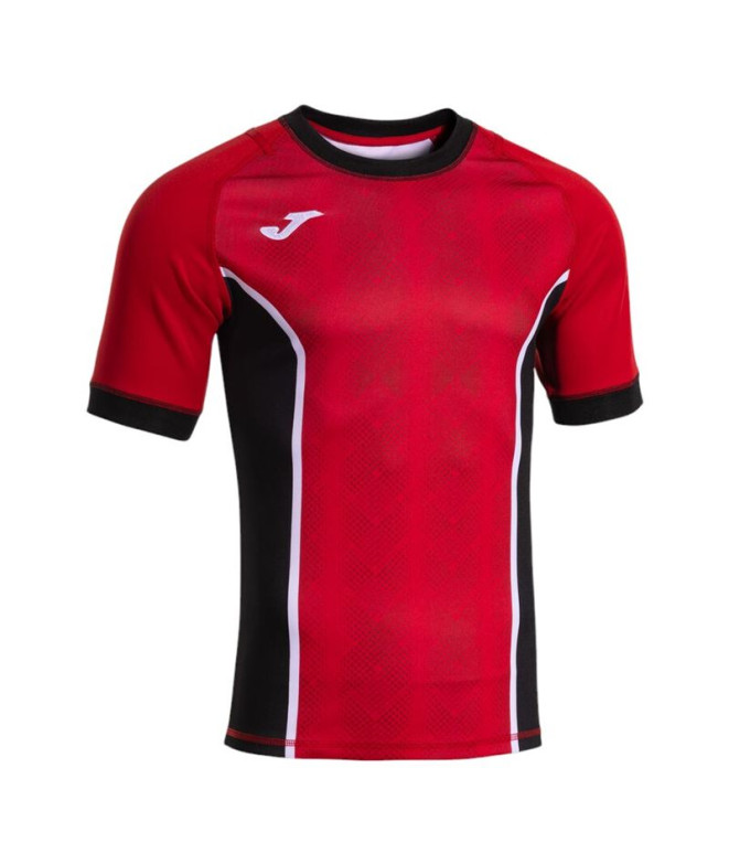 Camiseta Joma Myskin Iii Vermelho Preto Homem