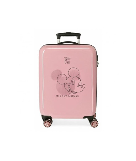 Trolley Disney Trolley Abs 55Cm.4R. Mickey Outline Navy Azul