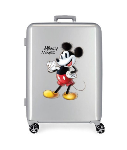 Trolley Disney Abs Mala 70Cm.4W.Disney 100 - Mickey Feliz...