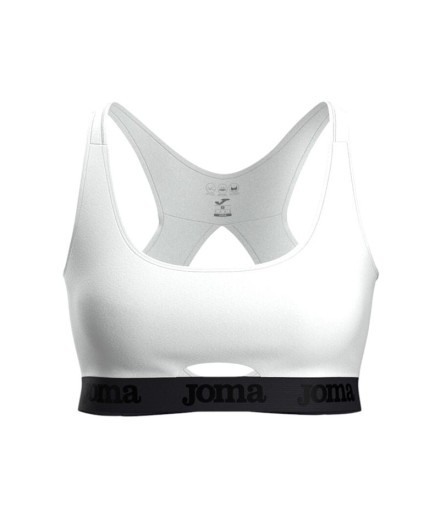 Sutiã esportivo de Fitness Joma R-City Iconic Branco Menina