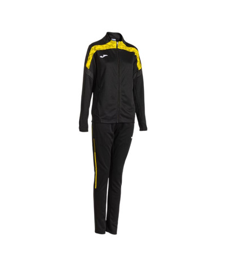 Fato de treino Joma Campeonato Viii Preto Amarelo Mulher