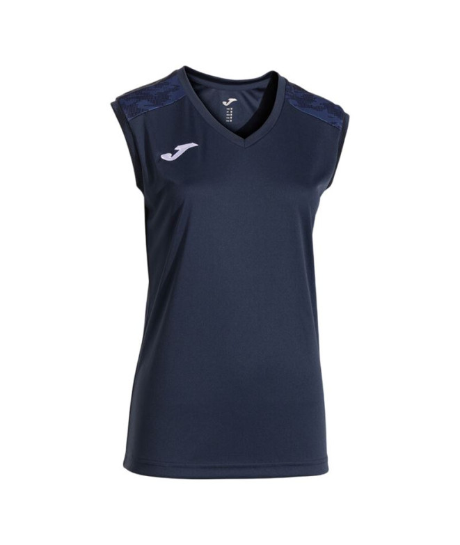 Camiseta Joma Campeonato Viii Azul Marinho Menina