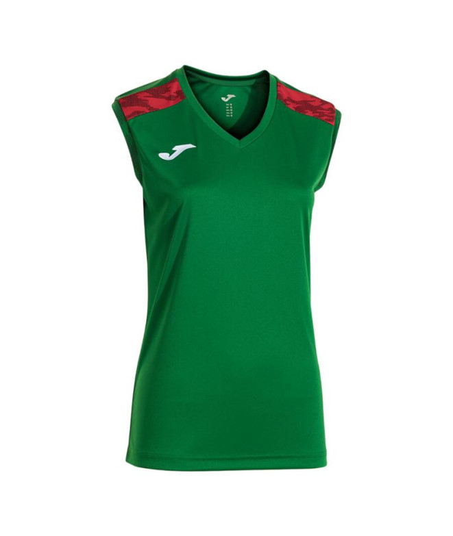 Camiseta Joma Campeonato Viii Verde Vermelho...