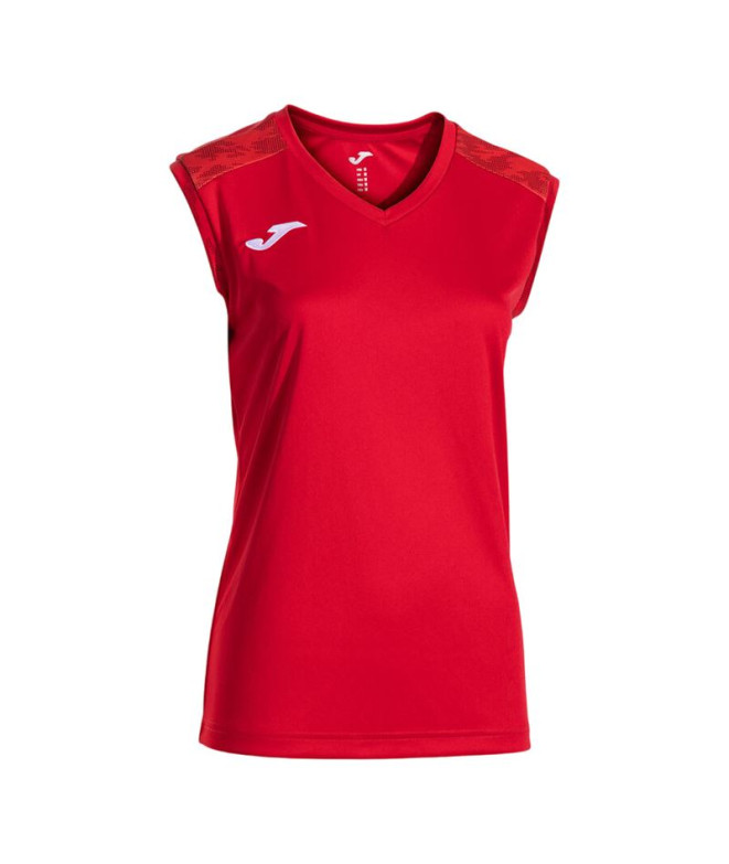 Camiseta Joma Campeonato Viii Vermelho Menina