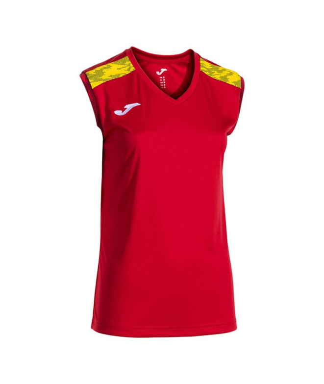 Camiseta Joma Championship Viii Vermelho...