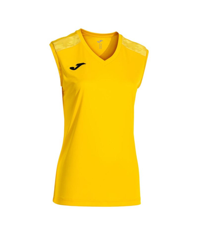 Camiseta Joma Campeonato Viii Amarelo Menina