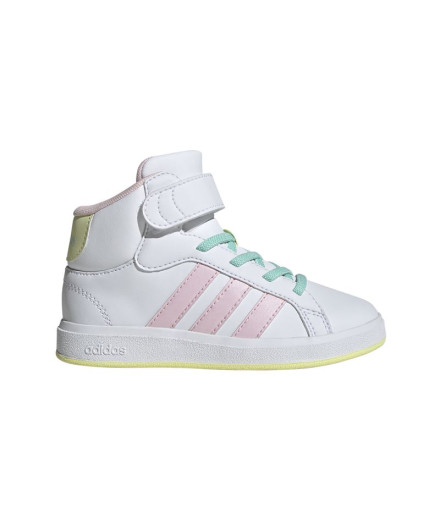 Sapatilhas adidas Grand Court Mid Infantil Branco