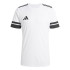 Camiseta de Futebol adidas Squadra25 Jsy Homem Branco/Preto