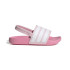 Chinelos de Natação adidas Adilette Estrap Infantil Rosa