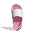 Chinelos de Natação adidas Adilette Estrap Infantil Rosa