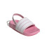 Chinelos de Natação adidas Adilette Estrap Infantil Rosa
