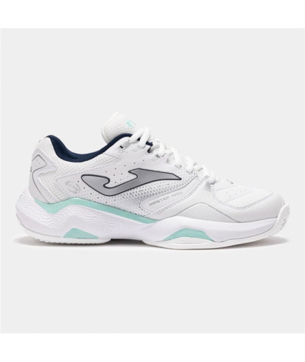 Sapatilhas Joma Master 1000 Lady 2542 Branco Turquesa Mulher
