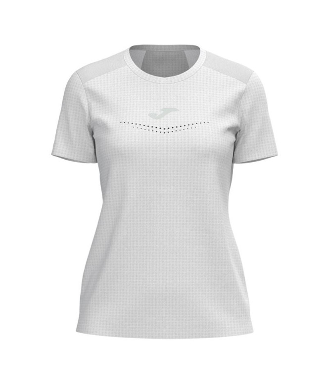 Camiseta de Running Joma R-City Mulher Branco