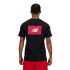 Camiseta New Balance Sport Essentials Logo Homem Preto