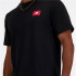 Camiseta New Balance Sport Essentials Logo Homem Preto