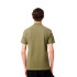 Polo Lacoste Camisa de Colarinho de Cotelê de Mangas Curtas Homem Caqui