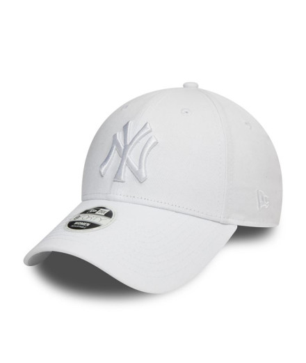 Boné New Era Mulher New York Yankees Essential White 9FORTY