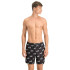 Fato de banho by natação Puma Logo Aop N1 Black print