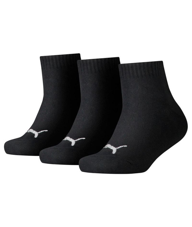Meias Puma Kids Quarter 3P Infantil