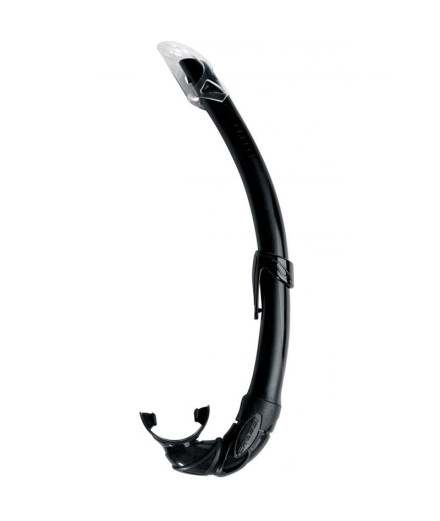 Tubo de Snorkel Cressi Sub México Dark-Negro